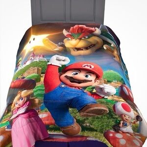 Super Mario Brothers Bedding duvet set - Red & Blue